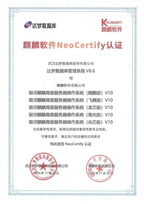 达梦产品兼容互认证,为国产it产业生态建设贡献力量